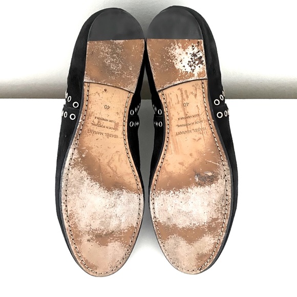 ISABEL MARANT SUEDE BOOTS - Picture 4 of 7